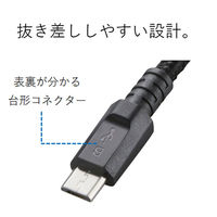 エレコム microUSBケーブル/2A出力/通信･充電/1.5m/ブラック MPA-AMB2U15BK 1個（直送品）
