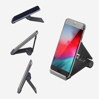 エレコム スマホ用スタンド/コンパクト/ブラック P-DSCMPBK 1個