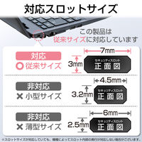 セキュリティワイヤー ワイヤーロック ダイヤル式南京錠 4桁 3×7mmスロット ESL-39 エレコム 1個（直送品）