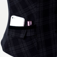 アイトス Pieds ベスト ブラック 17号 HCV6320-099 1着（直送品）