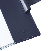 QUO VADIS（クオバディス・ジャパン） デュオ 本革カバー 10×15 グリ&ブルーニュイ qv10X1519gb（直送品）