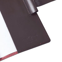 QUO VADIS（クオバディス・ジャパン） デュオ 本革カバー 10×15 ルージュ&カフェ qv10X1519rg（直送品）