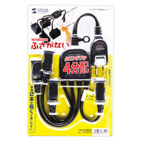 延長コード 電源タップ 0.5m 2P（ピン） 4個口 ブラック TAP-EX4BKN サンワサプライ 1個