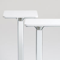 オカムラ サイドテーブル ブラック LU81AG-ZF95（直送品）