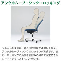 【設置込】イトーキ フルゴチェア ハイバック ハンガーなし 肘なし キャスター脚 座面回転 ブラックT/ブラックT KF430DLM-T1T1（直送品）