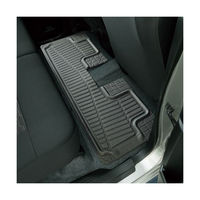 【カー用品】ボンフォーム カーマット カットシェイプ 3列目 ロング 1枚 40x125cm ブラック 6421-05BK 1枚（直送品）