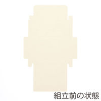シモジマ 【ケース販売】HEIKO 箱 プチBOX 75×115 ホワイト 006897946 1ケース(10枚入×10袋 合計100枚)（直送品）
