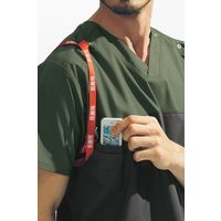 フォーク スクラブ ガンメタ×ストーン L 7040SC-15-L 1枚　スクラブ（直送品）