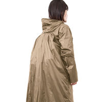 Makku（マック） くるっとパックレインコート グレージュ　Mサイズ　AS-7670　1着（直送品）