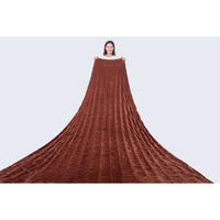 ファミリー・ライフ からだにフィットする発熱毛布 04109 1セット(3色入)