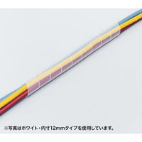 サンワサプライ ケーブルタイ(スパイラル・2m巻き・内寸直径9mm・ブラック) CA-SP9BKN2 1個