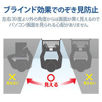 Dynabook RJ74 用 プライバシーフィルター のぞき見防止 14Wインチ EF-PFKDY01 エレコム 1個（直送品）