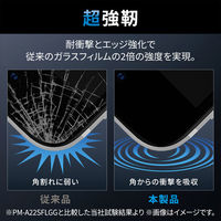 iPhone14/13/13 Pro ガラスフィルム 高透明 強化ガラス 角割れに強い エレコム 1個（直送品）