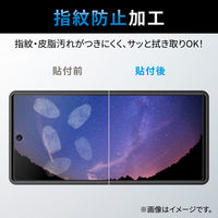 Google Pixel 6a ガラスフィルム 高透明 硬度10H 指紋認証対応 PM-P221FLGG エレコム 1個（直送品）