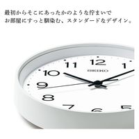 セイコータイムクリエーション 電波掛時計 KX268W 1個