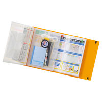 リヒトラブ 防災ファイル 橙 A4410-4 1セット(5冊)