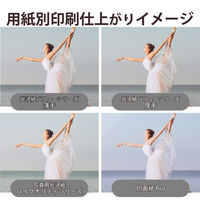 プリンター用紙 写真用紙 L判 50枚 光沢 高グレード 厚手 写真プリント用紙 ホワイト EJK-HQL50 エレコム 1個