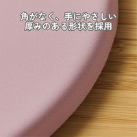 マウスパッド しろちゃん 丸型 スムースクロス素材 ほどよいグリップ感 厚さ 6mm ピンク MP-FC01PF エレコム 1個（直送品）