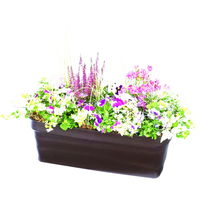 大和プラスチック フレグラープランター 40型 ダークブラウン 4.0L