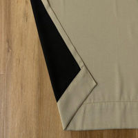 ユニベール 遮光+レースカーテン ブリンク 1500×2200mm ベージュ 4548654887869 1セット(2枚入)（直送品）