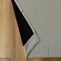 ユニベール 遮光+レースカーテン ブリンク 2000×2300mm ライトグレー 4548654884103 1セット(2枚入)（直送品）