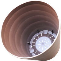 【園芸用品】アップルウェアークラフトポット 35型 ダークブラウン 17L 350mmΦ×340mm 鉢 ガーデニング