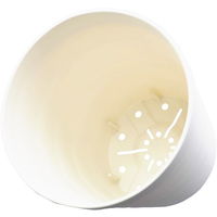 アップルウェアークラフトポット 21型 ホワイト 4.5L 208mmΦ×228mm 鉢