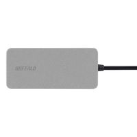 バッファロー LANアダプター USBハブ LAN×1 Type-A×3 Giga対応 USB-A シルバー 5台