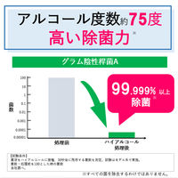ハイアルコールスプレー アルコール除菌 除菌スプレー 本体 1L 1個 ライオン 5本