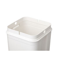 Like-it（ライクイット） シールズ45 密閉ダストボックス ホワイト ゴミ箱 LBD-03 1個