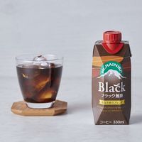 森永乳業 マウントレーニア ブラック無糖 330ml 1箱（12本入） コーヒー
