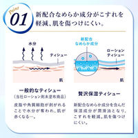 ティッシュペーパー 保湿 200組 （3箱入り） 1パック エリエール 贅沢保湿 大王製紙（わけあり品）