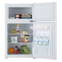 【軒先渡し】ハイアール 85L　2ドア冷凍冷蔵庫　直冷式 JR-N85E 1台（直送品）