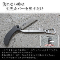 BIGMAN(ビッグマン Liner Lock Saw ライナーロックソー100mm 樹脂・塩ビ用のこぎり 012433 1個（直送品）