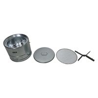 尾上 HS-250 火消しつぼになる七輪　1台 尾上製作所（直送品）