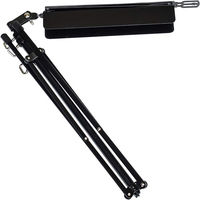 WITTNER スチール製折り畳み式譜面台　カラー：ブラック 961D 1台（直送品）