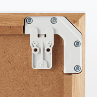 無印良品 壁に付けられる家具ミラー オーク材 ライトグレー 中 良品計画