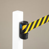 中発販売　バリアリールＬｏｎｇ　マグネットタイプ　黄／黒＋危険立入禁止　5個