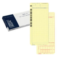 アマノ タイムカード TAカード 2300101 1セット(500枚:100枚入×5)