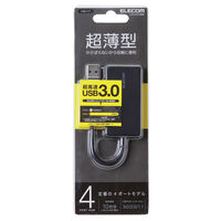 エレコム USBHUB3.0/コンパクト/バスパワー/4ポート/ブラック U3H-A416BBK 5個