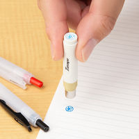 シャチハタ 簿記スタンパー 済 （藍） X-BKL 浸透印 5個