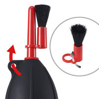 メンテナンス用品 クリーニング用品 シリコンブロアーブラシ 02 ブラック BK KMC-87BK ハクバ写真産業 5個