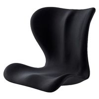 ボディサポートシート　ハイエンド　ブラック 60135 1個 トレードワン（直送品）