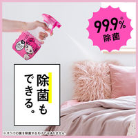 無虫かおりさん 可憐なローズの香り ファブリックミスト ダニよけ 除菌 消臭スプレー 400mL 1個 アース製薬