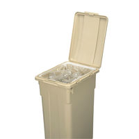 新輝合成 連結カラー分別ペール 33型 カーキベージュ 4973221020699 1箱(12個入)（直送品）