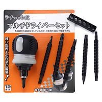 ウィキャン ラチェット式 マルチドライバーセット WJ-9128 1個（直送品）