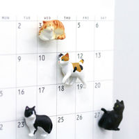 デザインフィル ミドリ ミニマグネット　６個入　猫柄Ｂ 49886006 5個（直送品）