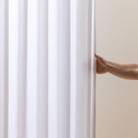 ユニベール コットレース レースカーテン 2枚組 1000×1030mm ホワイト 4548654891088   1セット（レースカーテン2枚）（直送品）