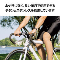 Apple Watch バンド チタン ステンレス 三つ折れプッシュ式 シルバー AW-49BDTITSV エレコム 1個（直送品）