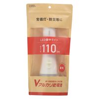 オーム電機 V電池付LEDライト 1211C7 08-0924 1個